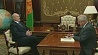 Президент принял с докладом Премьер-министра Михаила Мясниковича