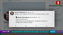 У Романа Протасевича появился новый аккаунт в Twitter