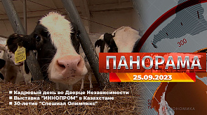 Кадровый день во Дворце Независимости, что Беларусь представила на выставке "ИННОПРОМ" в Казахстане, "Спешиал Олимпикс" отметил 30-летие - главное за 25 сентября в "Панораме"