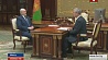 Президент провел встречу с председателем Палаты представителей Владимиром Андрейченко