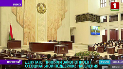 Депутаты приняли законопроект о социальной поддержке населения Беларуси