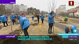 "Чистый марафон": в Минске выросли зеленые аллеи, в планах уборка территории в более чем 9 тыс. га
