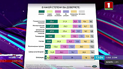 Госслужащим и местным органам власти доверяют около 60 % белорусов, оппозиции - не более 9 %