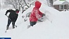 Мощные снегопады с ураганным ветром  обрушились на Японию