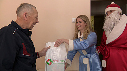 Благотворительный праздник "От всей души" уcтроили пациентам Минского областного госпиталя инвалидов Великой Отечественной войны