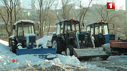 Белорусская техника хорошо себя показала на уборке снега во Владивостоке
