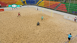 Сборная Беларуси по пляжному футболу продолжает подготовку ко II Играм стран СНГ