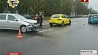 Сегодня во время аварии на столичной улице Казинца пострадала женщина