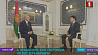 Диалог Минска и Нур-Султана: А. Лукашенко дал интервью крупнейшему казахстанскому информагентству 