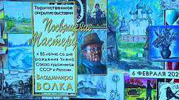 Выставка в честь 85-летия художника Владимира Волка проходит в Москве