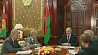 Вопросы присуждения Государственных премий Беларуси обсуждались сегодня у Президента