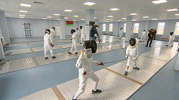 Новый специализированный зал для фехтования открыли в Гомеле - для подготовки будущих олимпийцев созданы все условия