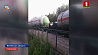 В Витебском районе сошли с рельсов 16 цистерн грузового поезда