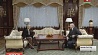 Президент Беларуси встретился с Евгением Евтушенко
