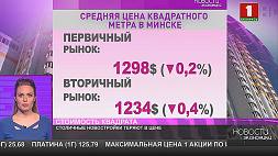 Квартиры в Минске дешевеют - $ 1298 стоит квадратный метр в новых домах