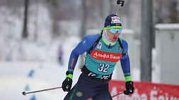 Антон Смольский завоевал золото в спринте на этапе Кубка Содружества в Раубичах