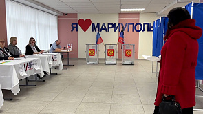 Донбасс впервые выбирает Президента России 
