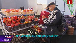 Сельскохозяйственные ярмарки работают в Минске