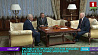 Президент встретился с послом Молдовы в Беларуси по случаю завершения его дипмиссии