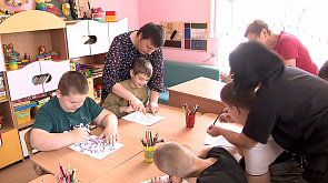 В Червене стартовала смена оздоровительного лагеря "Дружба" для детей с ограниченными возможностями
