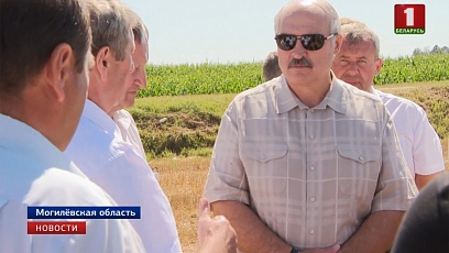 Александр Лукашенко с рабочей поездкой посетил Могилевскую область