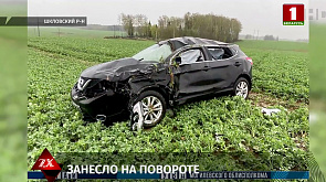Водитель "Нисана" погибла в Шкловском районе - правоохранители разбираются в обстоятельствах трагедии 