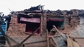 Мощное землетрясение сотрясло Непал 