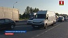 Очередь в сотни машин на белорусско-российской границе