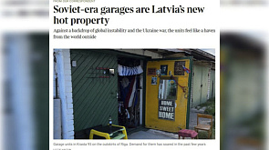 Из-за паранойи по поводу "российской угрозы" в Латвии подорожали гаражи