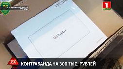 В пункте пропуска "Котловка" гродненские таможенники зафиксировали контрабанду на 300 тыс. рублей 