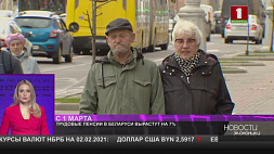 Трудовые пенсии в Беларуси вырастут с 1 марта 