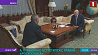 Президент Беларуси встретился с главой Роскосмоса
