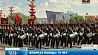 Утром 9 Мая у стелы "Минск - город-герой" собрались тысячи белорусов