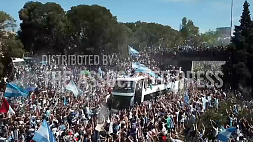 4 млн аргентинцев встречали чемпионов мира по футболу