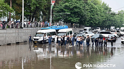Душанбе затопило в результате сильнейшего ливня