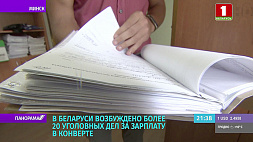 В Беларуси возбуждено более 20 уголовных дел за зарплату в конверте 
