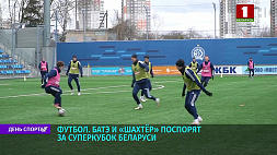 БАТЭ и "Шахтер" поспорят за Суперкубок Беларуси по футболу
