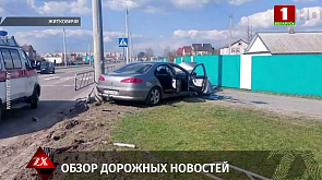 В Житковичах водитель умер за рулем, столкнулись Kia, Toyota и Ford - обзор ДТП 