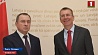 Владимир Макей встретился с министром иностранных дел Латвии