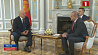 Президент Беларуси провел встречу с премьер-министром Грузии