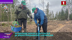 Спасатели присоединились к благоустройству и озеленению Минской области