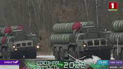 В Беларуси развернута российская система ПВО дальнего действия С-400 "Триумф"