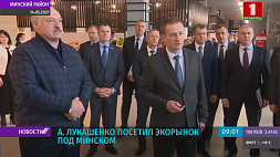 Александр Лукашенко посетил экорынок под Минском 