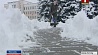 Настоящая зима царит на улицах Могилева