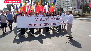"Будущее Молдовы в ЕАЭС": в Кишиневе прошел "митинг освобождения"