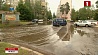 Настоящее озеро разливается на одной из улиц Борисова после каждого дождя