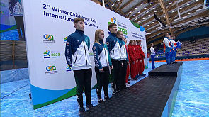 Белорусские спортсмены завоевали первую медаль на зимних играх "Дети Азии"