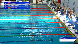 Седьмой день II Игр стран СНГ принес в копилку белорусских пловцов семь медалей