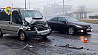 Авария с участием микроавтобуса и коммунальной техники в Минске: двое пострадавших