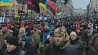 В Киеве прошел марш в поддержку задержанного Михаила Саакашвили